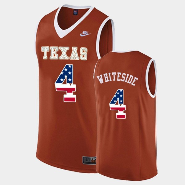 Texas Longhorns Drayton Whiteside Orange USA Flag ...