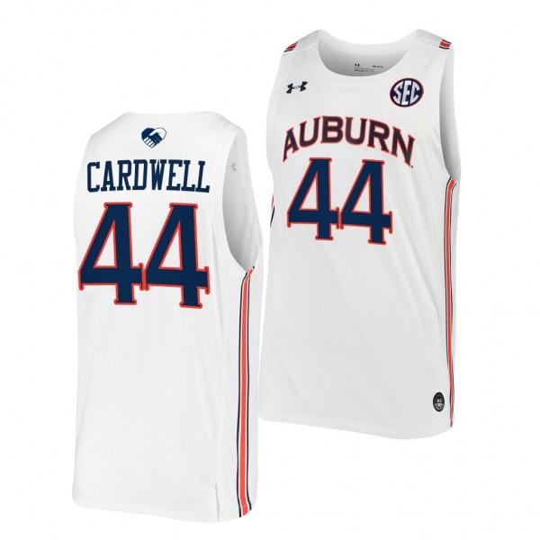 Dylan Cardwell #44 Auburn Tigers 2022 College Bask...