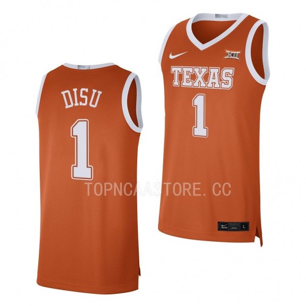 Dylan Disu #1 Texas Longhorns Limited Basketball J...