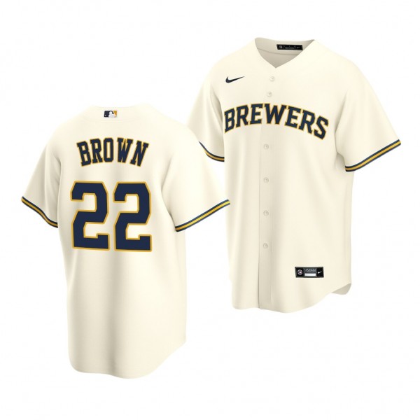 Eric Brown Milwaukee Brewers 2022 MLB Draft Jersey...