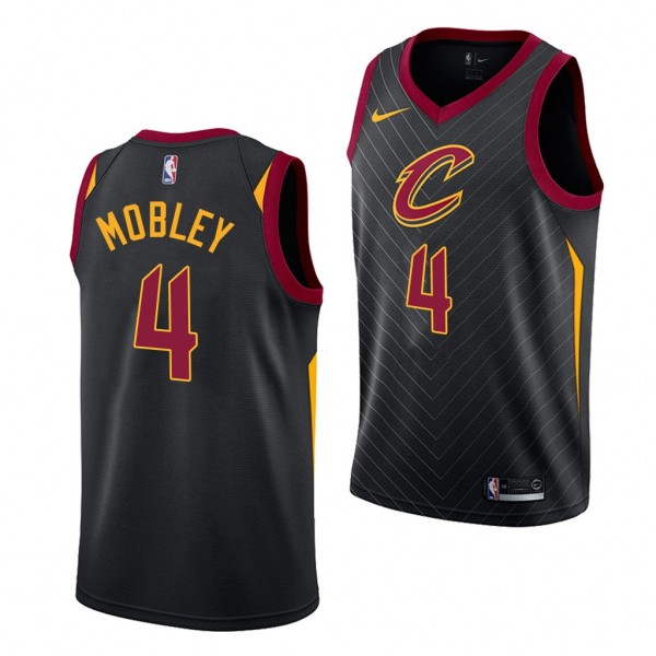 Evan Mobley Cleveland Cavaliers 2021 NBA Draft Black Jersey Statement Edition #4