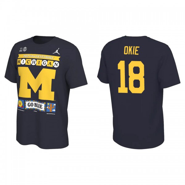 Eyabi Okie Michigan Wolverines Navy College Footba...