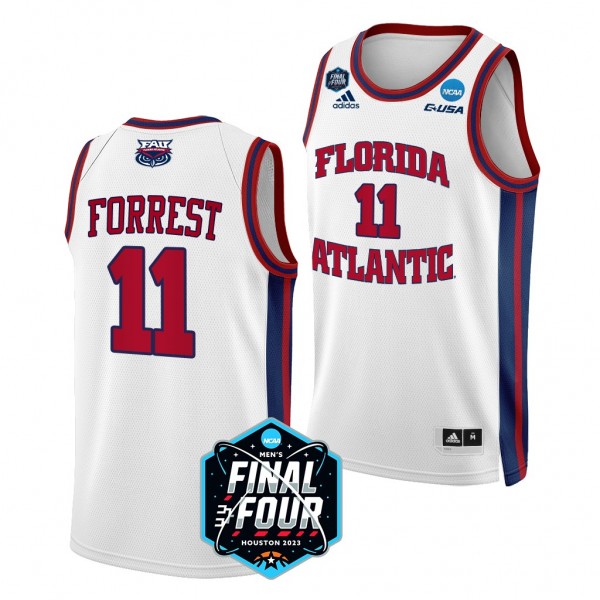 2023 NCAA Final Four Michael Forrest FAU Owls #11 ...