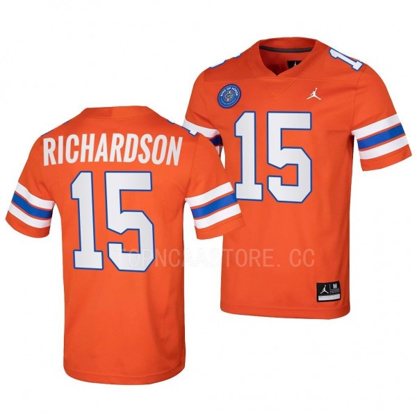 Florida Gators Ring Of Honor Anthony Richardson #15 Orange Men's Replica Football Jersey