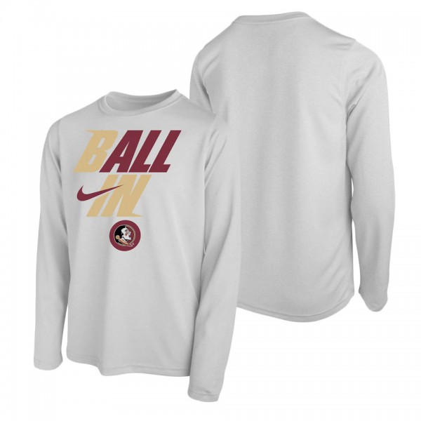 Florida State Seminoles Nike Youth Ball In Bench T...