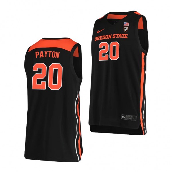 Oregon State Beavers Gary Payton Black 2021 March ...