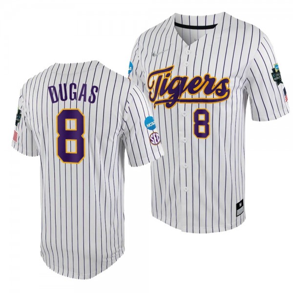 LSU Tigers Gavin Dugas 2023 College World Series W...