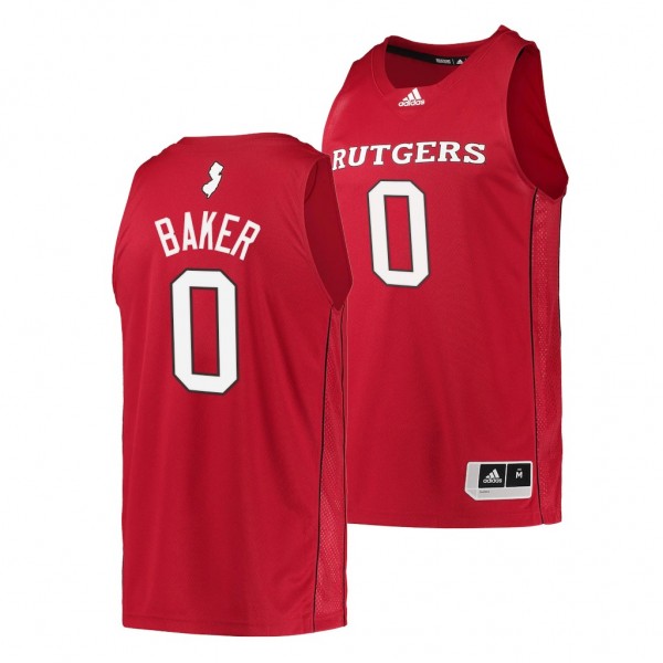Geo Baker #0 Rutgers Scarlet Knights College Baske...