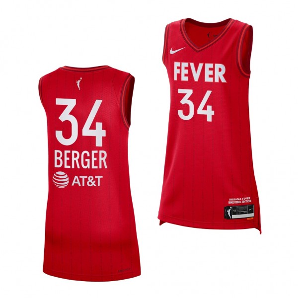 Grace Berger Rebel Edition Indiana Fever Red 2023 ...