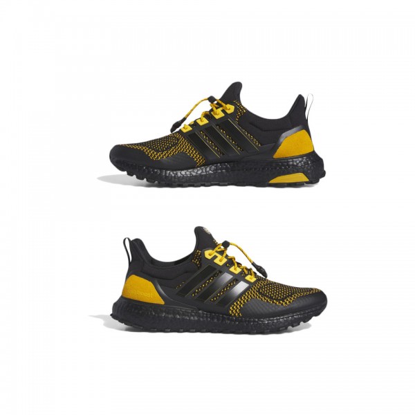 Grambling Tigers adidas Ultraboost 1.0 Running Shoes Black Gold
