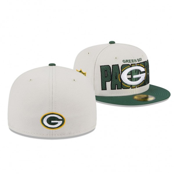 Green Bay Packers Stone 2023 NFL Draft 59FIFTY Fit...