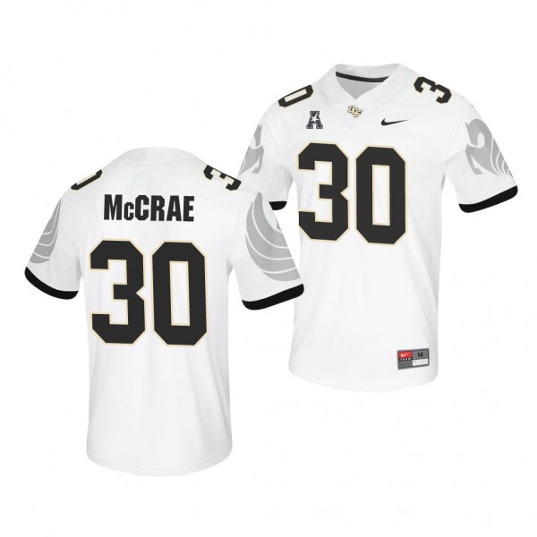 UCF Knights Greg McCrae White College Football Men's Untouchable Game Jersey