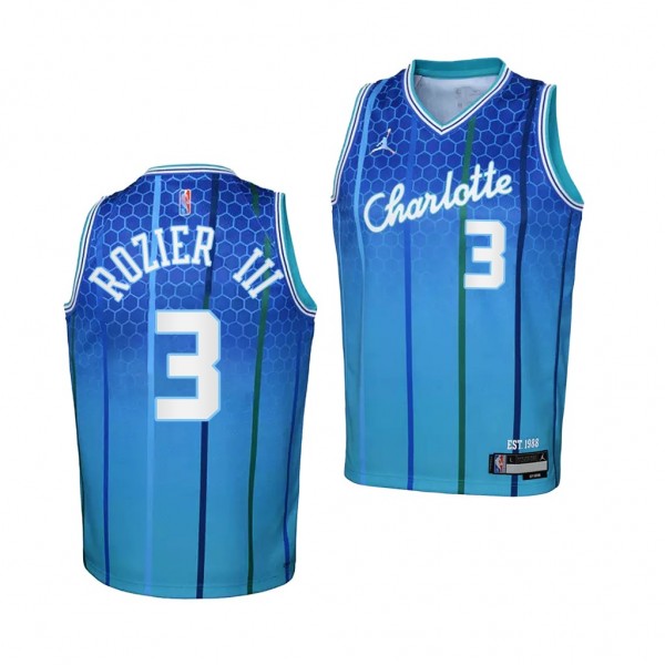 Terry Rozier III Charlotte Hornets Teal 2021-22 Ci...