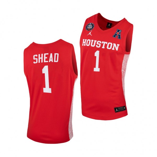 Houston Cougars Jamal Shead 2021 March Madness Fin...