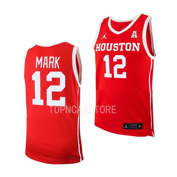 Tramon Mark Houston Cougars Red 2022-23 NCAA Baske...