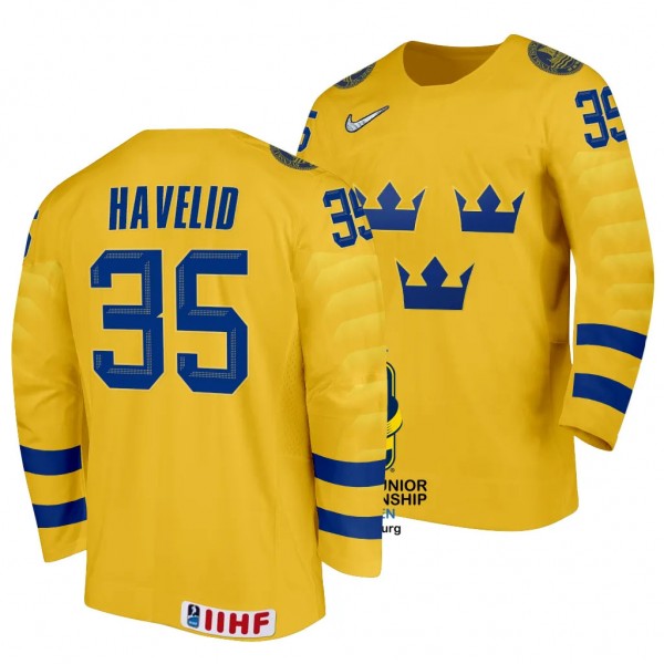 Hugo Havelid Sweden Hockey 2024 IIHF World Junior ...