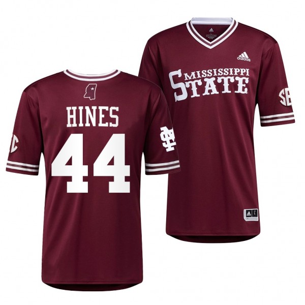 Mississippi State Bulldogs Maroon College Baseball...