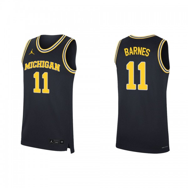 Isaiah Barnes Michigan Wolverines Replica Jersey Navy