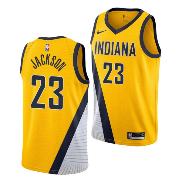 Isaiah Jackson Indiana Pacers 2021 NBA Draft Gold ...