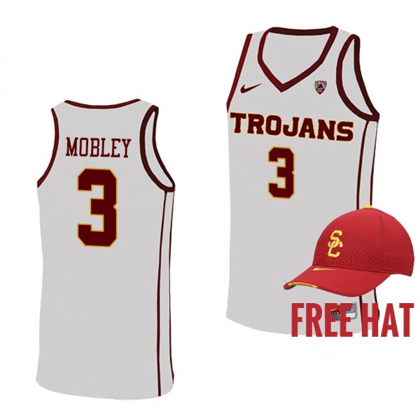 Isaiah Mobley #3 USC Trojans 2021-22 College Baske...