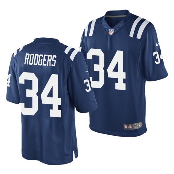Indianapolis Colts Isaiah Rodgers Blue 2020 NFL Dr...