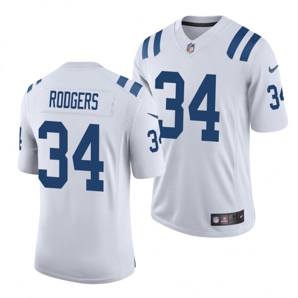 Indianapolis Colts Isaiah Rodgers White 2020 NFL Draft Vapor Limited Jersey