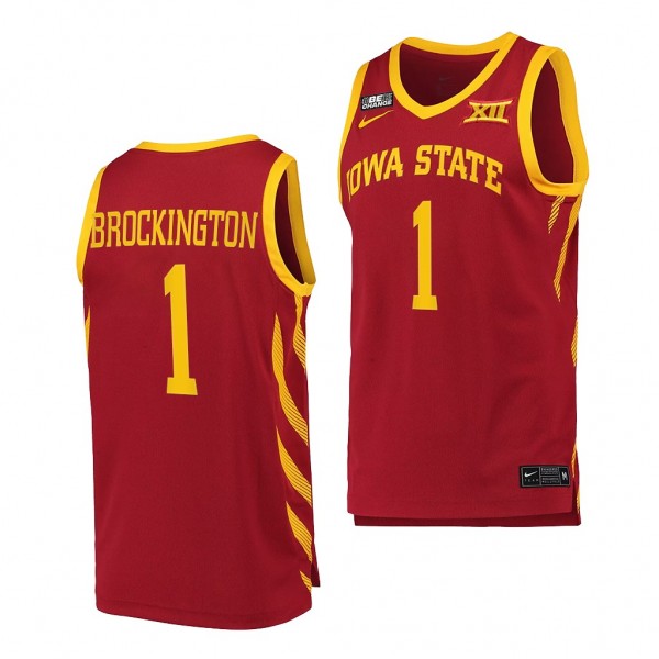 Izaiah Brockington #1 Iowa State Cyclones 2021-22 ...