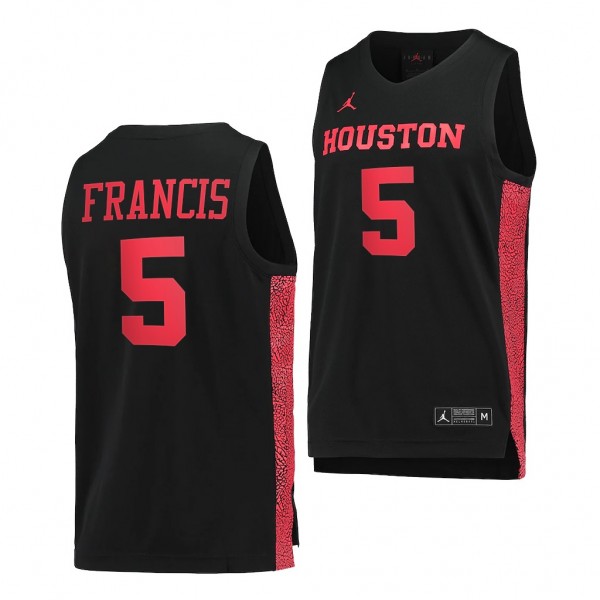 Houston Cougars Ja'Vier Francis #5 Francis Commemo...