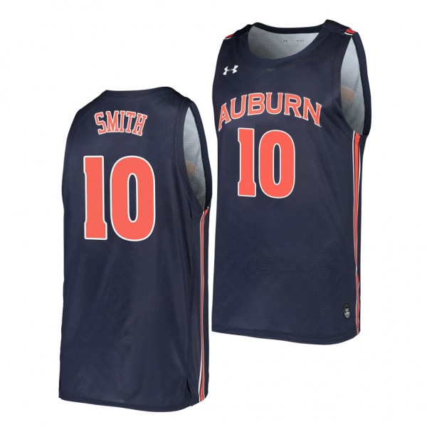 Auburn Tigers Jabari Smith Jr. #10 Navy 2022 NBA D...