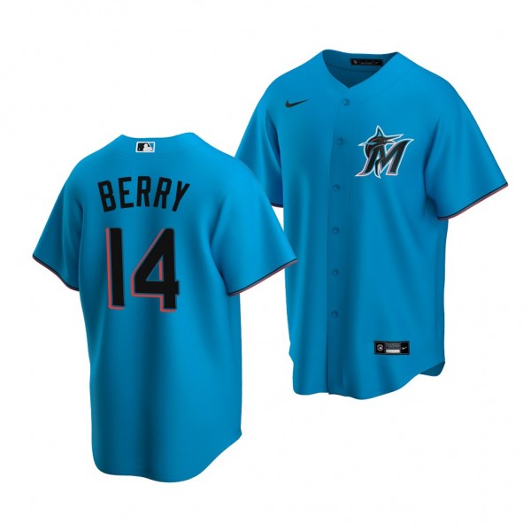 Jacob Berry Miami Marlins 2022 MLB Draft Jersey Bl...