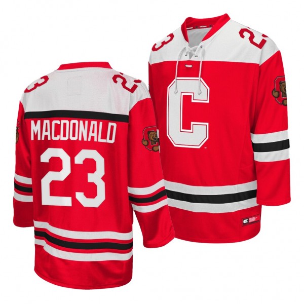 Jacob MacDonald Cornell Big Red Red NHL Avalanche ...