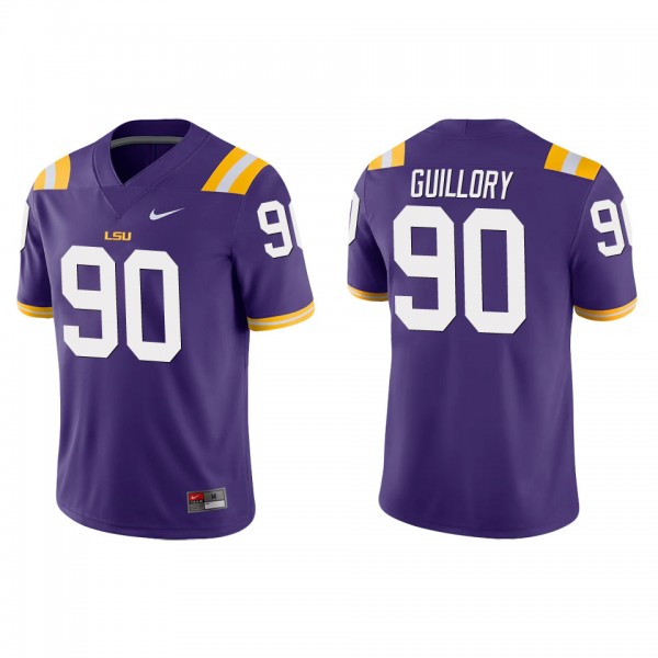 Jacobian Guillory LSU Tigers Nike Game College Football Jersey Purple