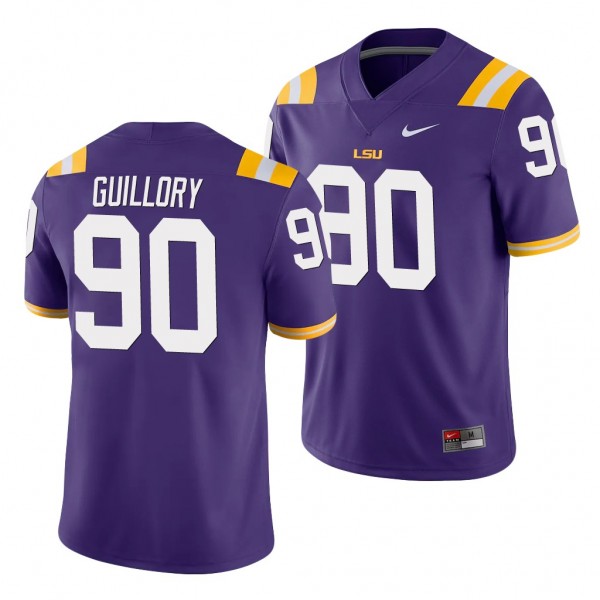 LSU Tigers Jacobian Guillory Purple Game Men's Col...