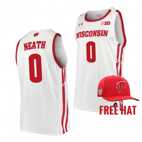 Jahcobi Neath College Basketball Free Hat Jersey -...