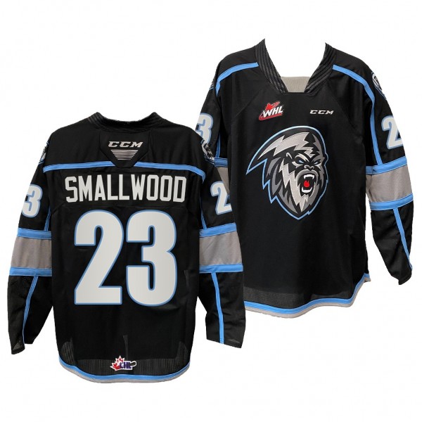Jakin Smallwood WHL Jersey - Black