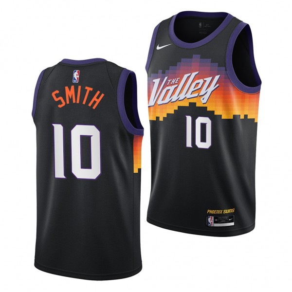 Jalen Smith Phoenix Suns 2020 NBA Draft Black Jers...