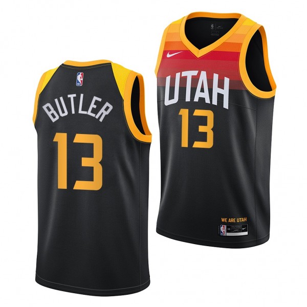 Jared Butler Utah Jazz 2021 NBA Draft Black Jersey...