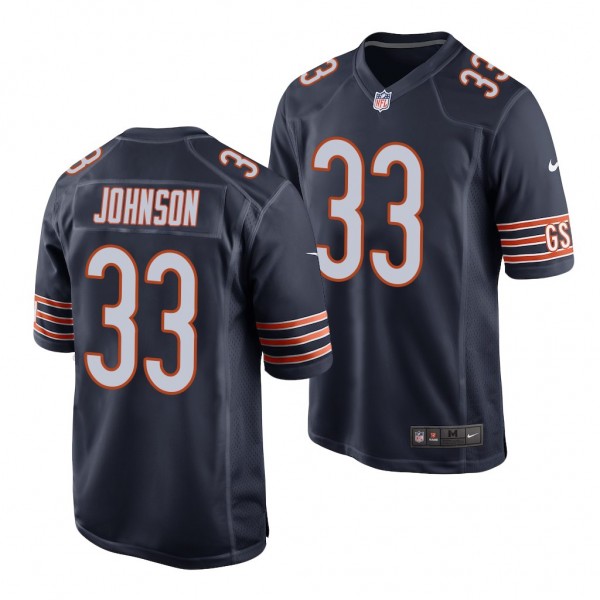 Chicago Bears Jaylon Johnson Navy 2020 NFL Draft M...