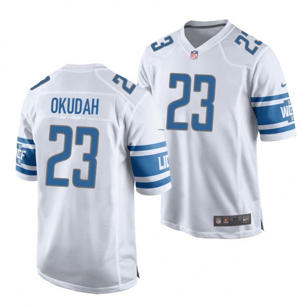 Detroit Lions Jeff Okudah White 2020 NFL Draft Men...