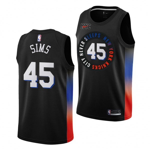 Jericho Sims New York Knicks 2021 NBA Draft Black ...