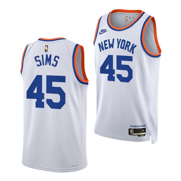 2021 NBA Draft Jericho Sims #45 Knicks Year Zero W...
