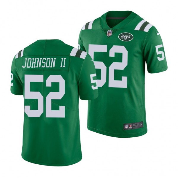 New York Jets #52 Jermaine Johnson II Jersey 2022 ...