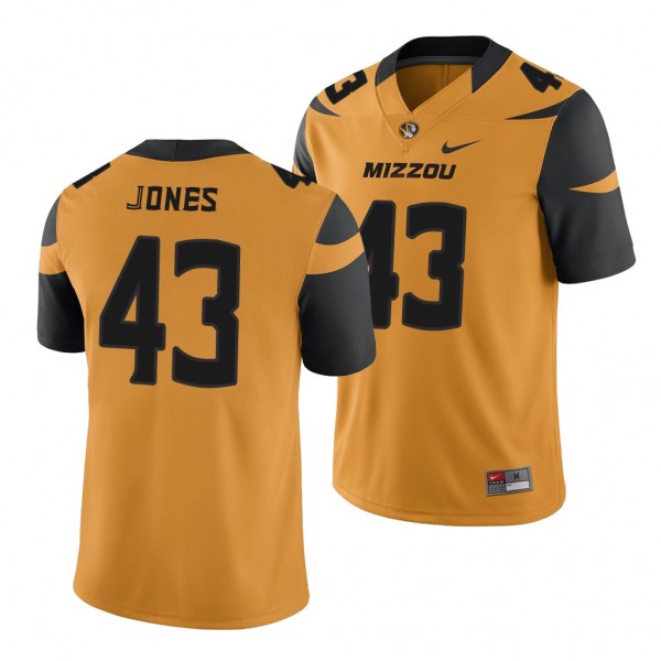 Missouri Tigers Jerney Jones Gold College Football...