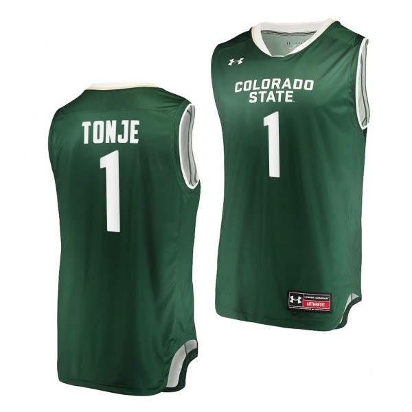 John Tonje #1 Colorado State Rams 2021-22 College ...