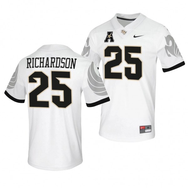 UCF Knights Johnny Richardson #25 White College Fo...