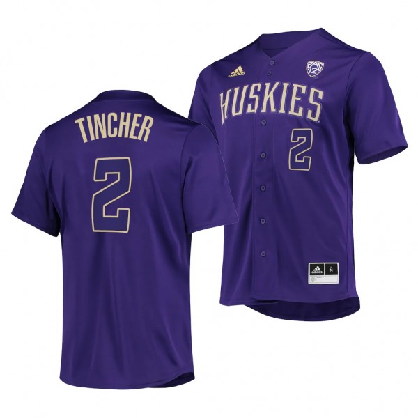 Washington Huskies Johnny Tincher 2022 College Bas...