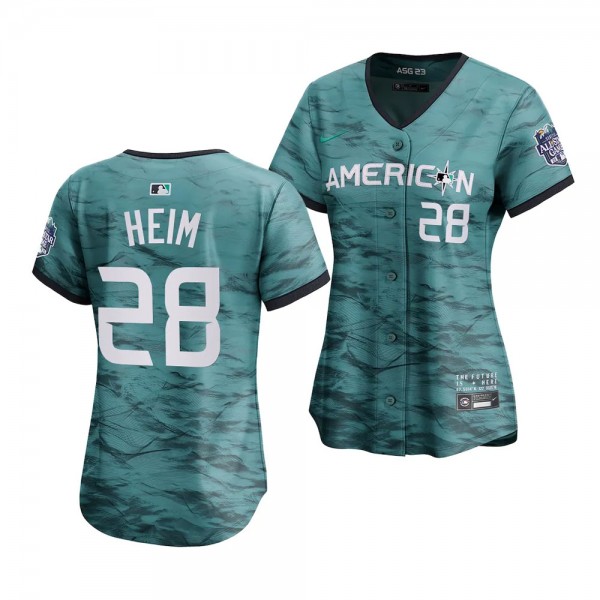 American League Jonah Heim #28 2023 MLB All-Star G...