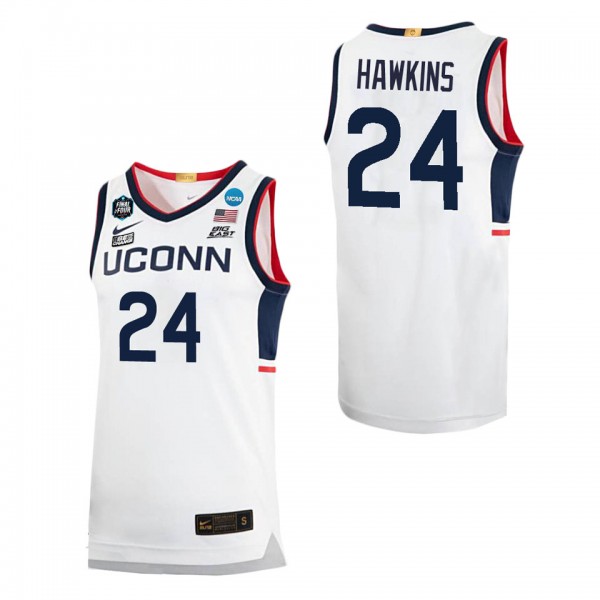 Jordan Hawkins UConn Huskies White College Men's B...