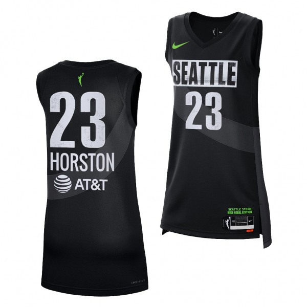 Jordan Horston Rebel Edition Seattle Storm Black 2...