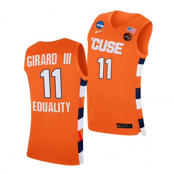 Syracuse Orange Joseph Girard III Orange 2021 Marc...